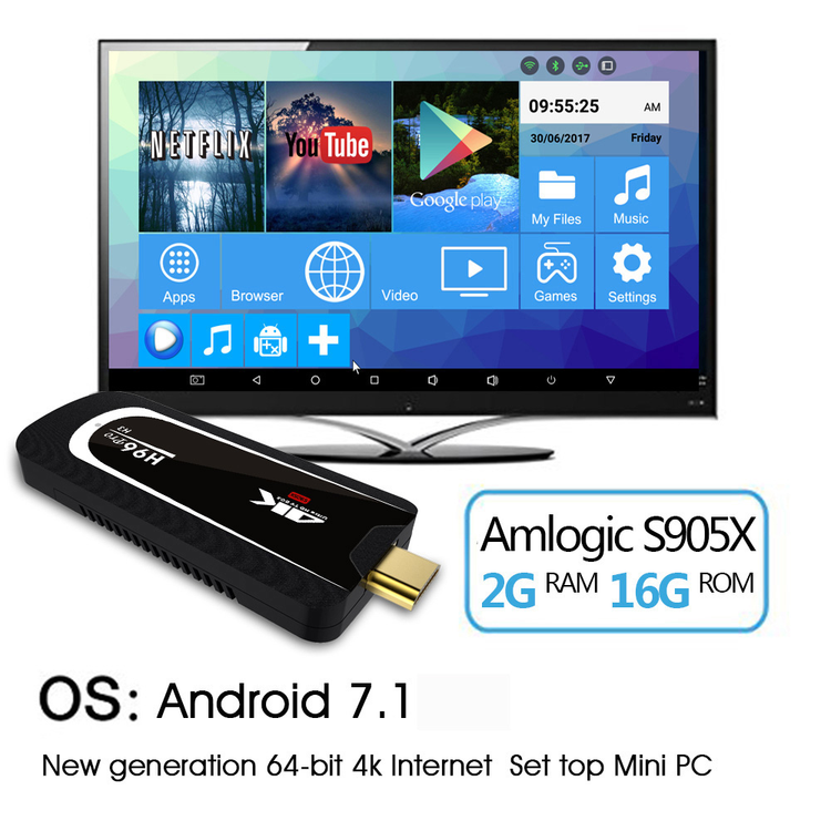 Android TV Player 4K Ultra HD Smart Media Box Streaming Device