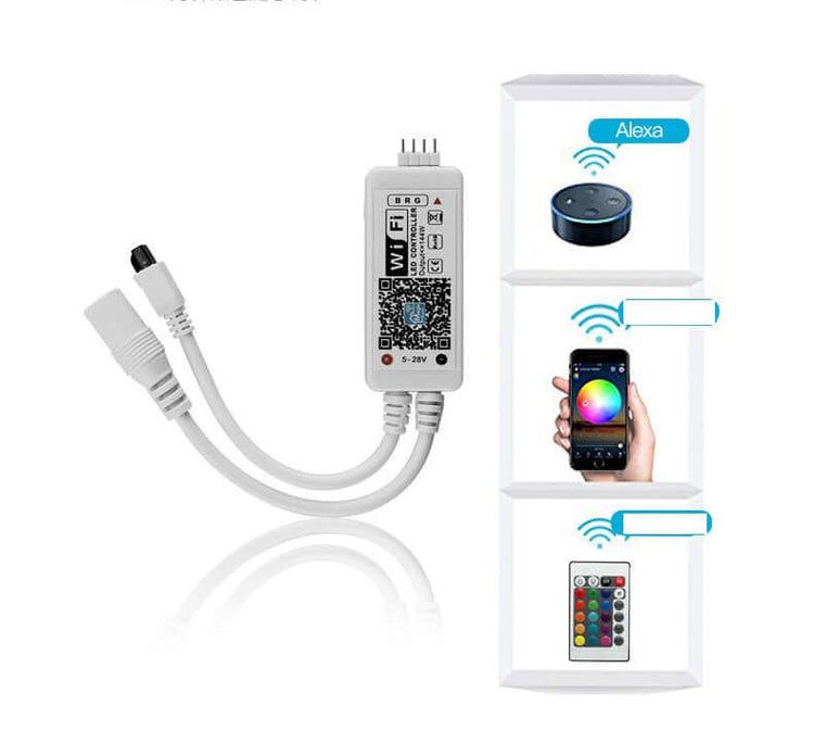 Colorful lamp with remote control - Éclairez votre espace