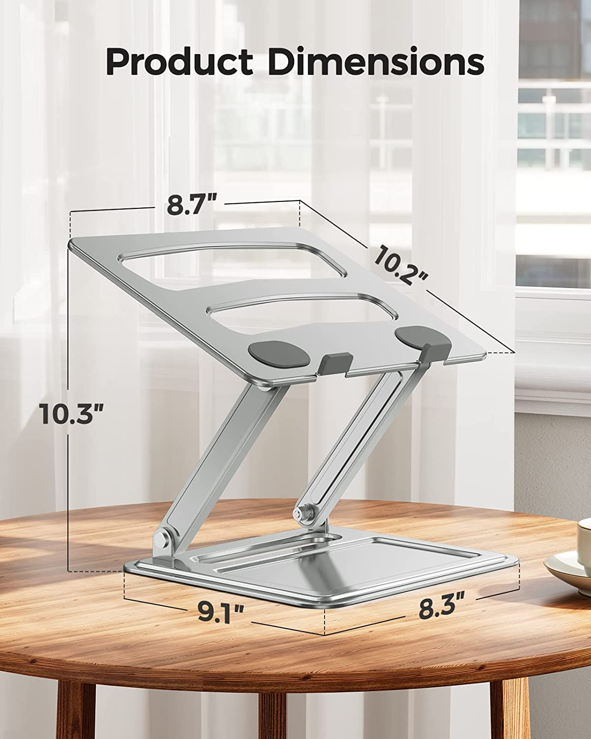 Support d’ordinateur portable ajustable ergonomique | Adjustable Ergonomic Laptop Stand