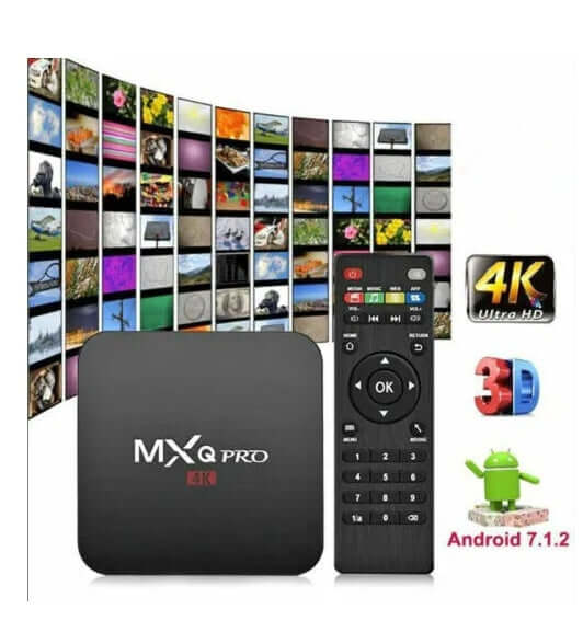 MXQ Pro 4K Ultra HD Quad Core Smart TV Box Media Player