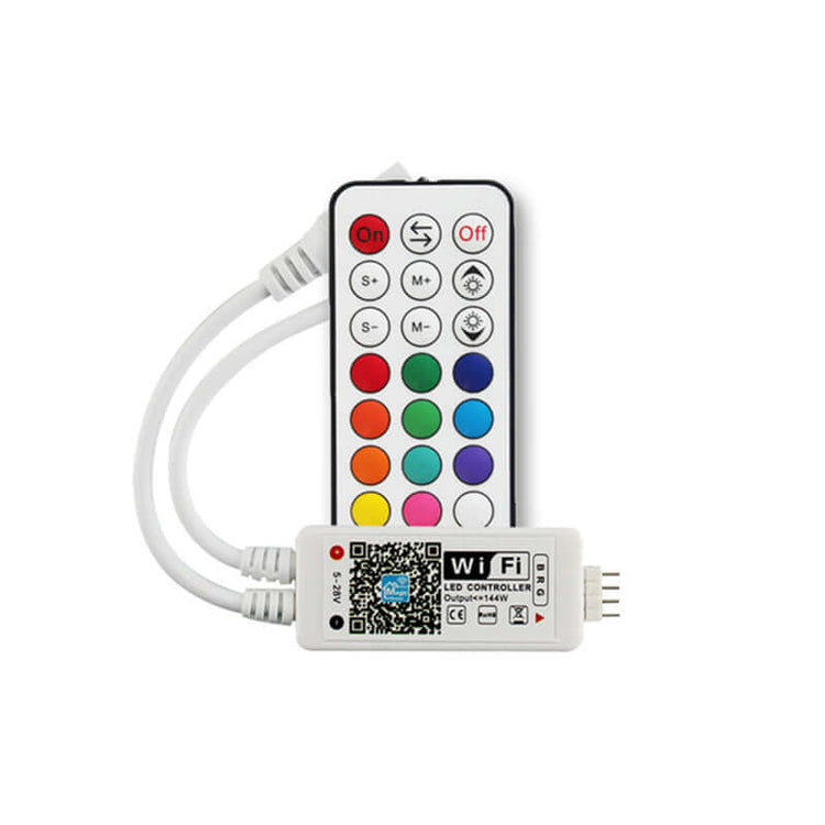 Colorful lamp with remote control - Éclairez votre espace
