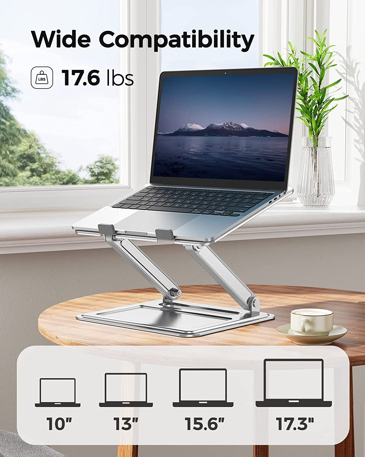 Support d’ordinateur portable ajustable ergonomique | Adjustable Ergonomic Laptop Stand