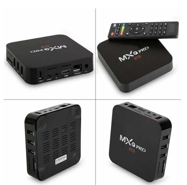 MXQ Pro 4K Ultra HD Quad Core Smart TV Box Media Player